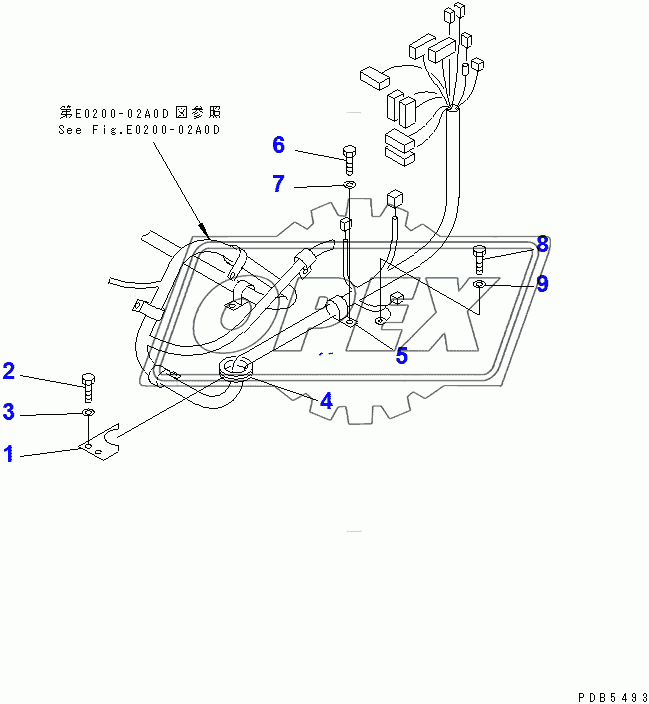  WIRING (CLAMP)(96514-)