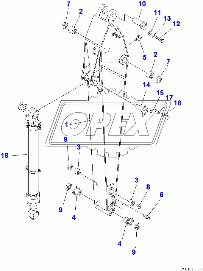  ARM (2.9M) (FOR AUTO GREASING) 1