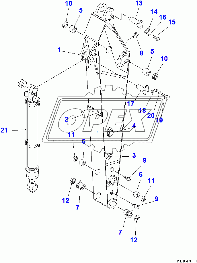  ARM (2.4M) (FOR ADDITIONAL PIPING)