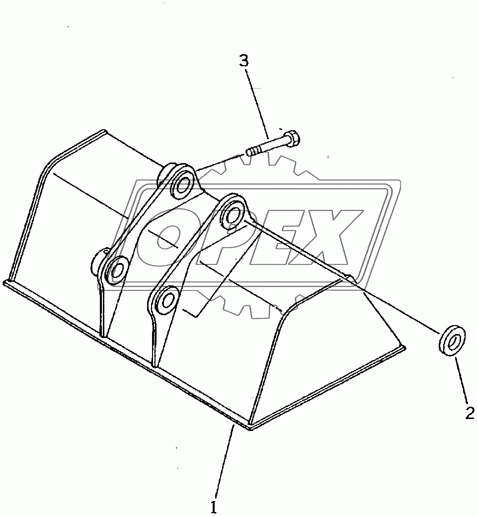  SLOPE FINISHING BUCKET