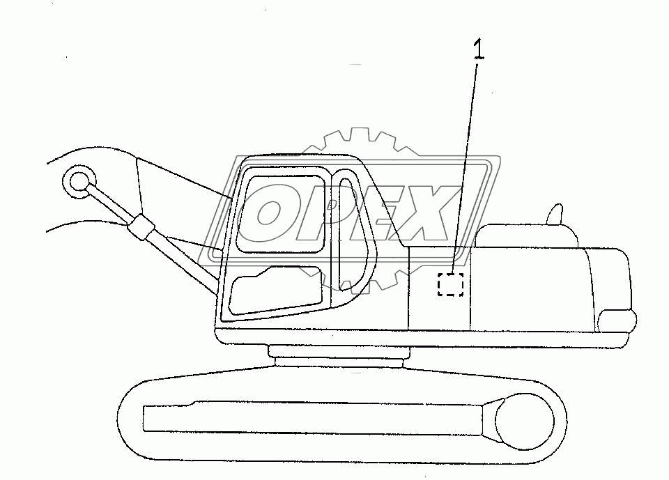  PLATE (AIR CLEANER DOUBLE ELEMENT)