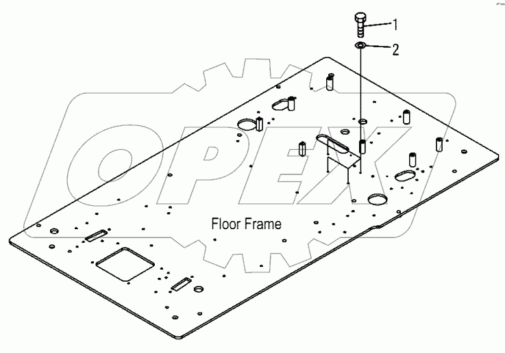 K1110-38A0 FLOOR FRAME