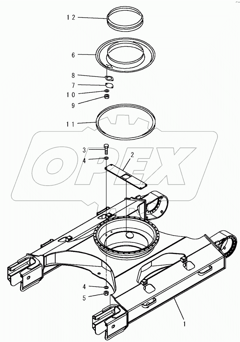 R1100-01A0 TRACK FRAME