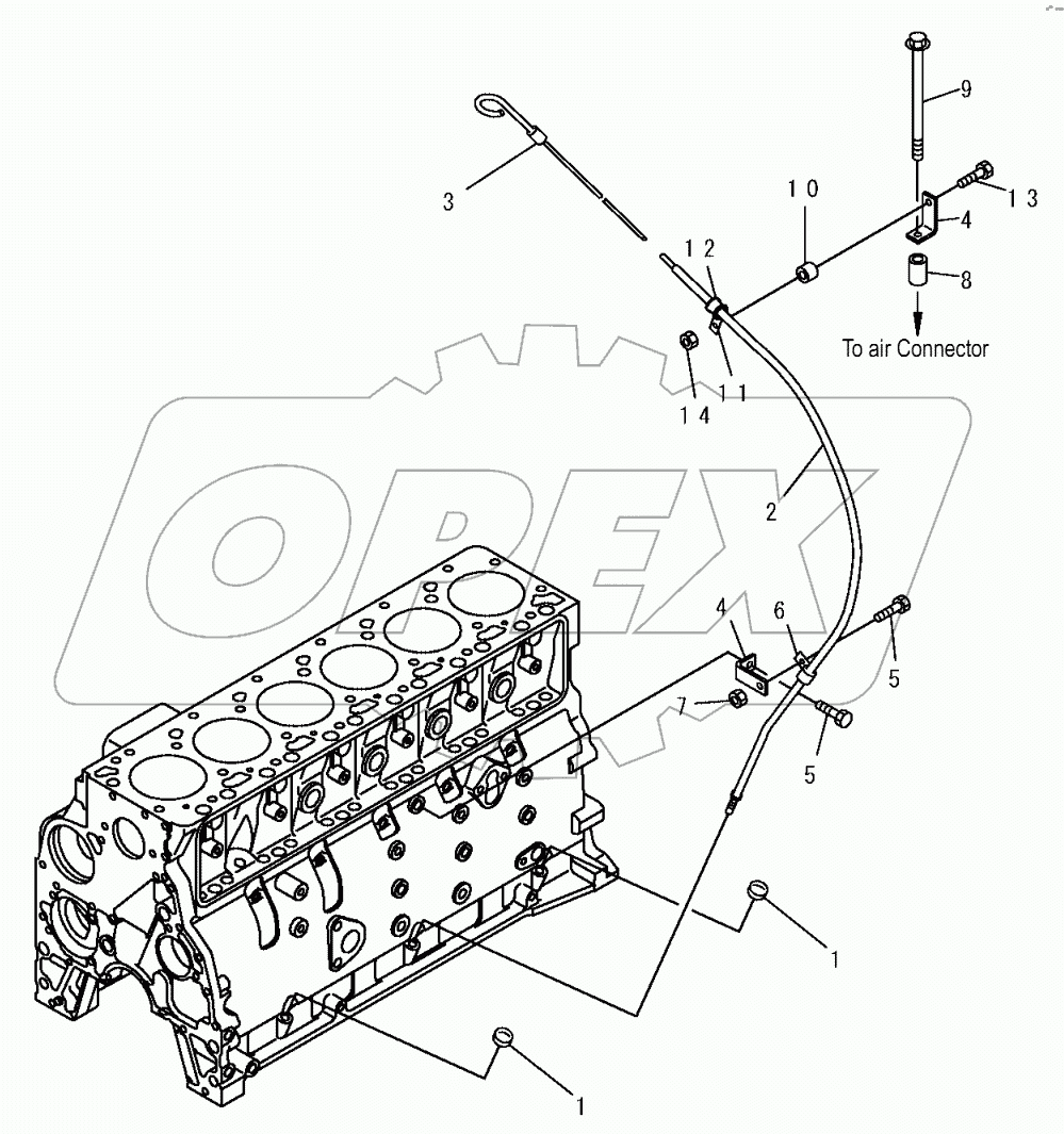 A219P-01A0 OIL LEVEL GAUGE