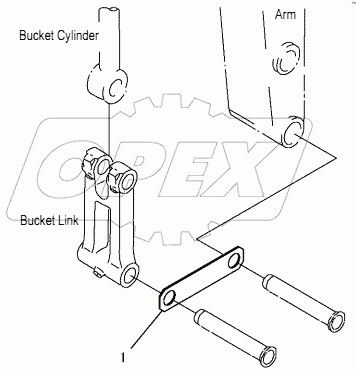 T1290-01A0 BUCKET LESS