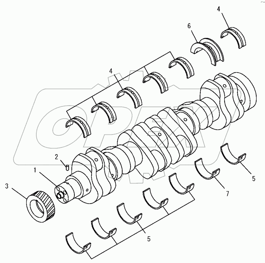 A2319-01A0 CRANKSHAFT