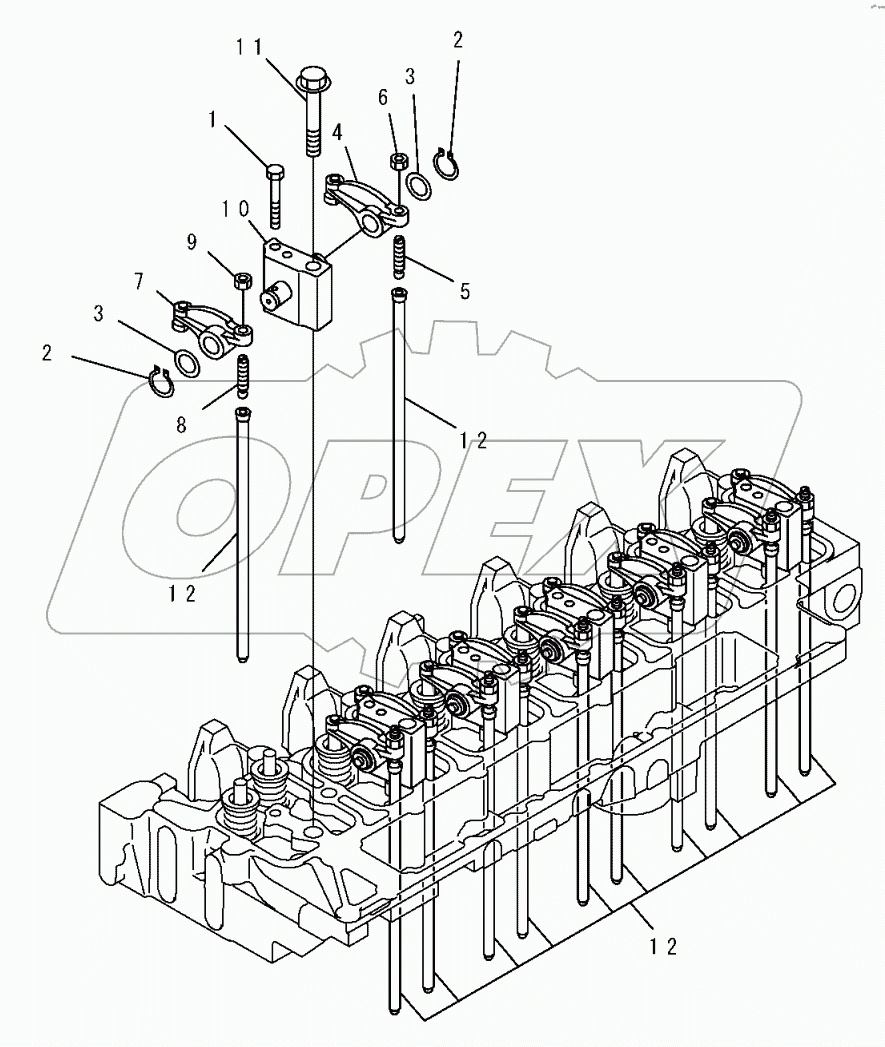 A241P-01A0 ROCKER ARM