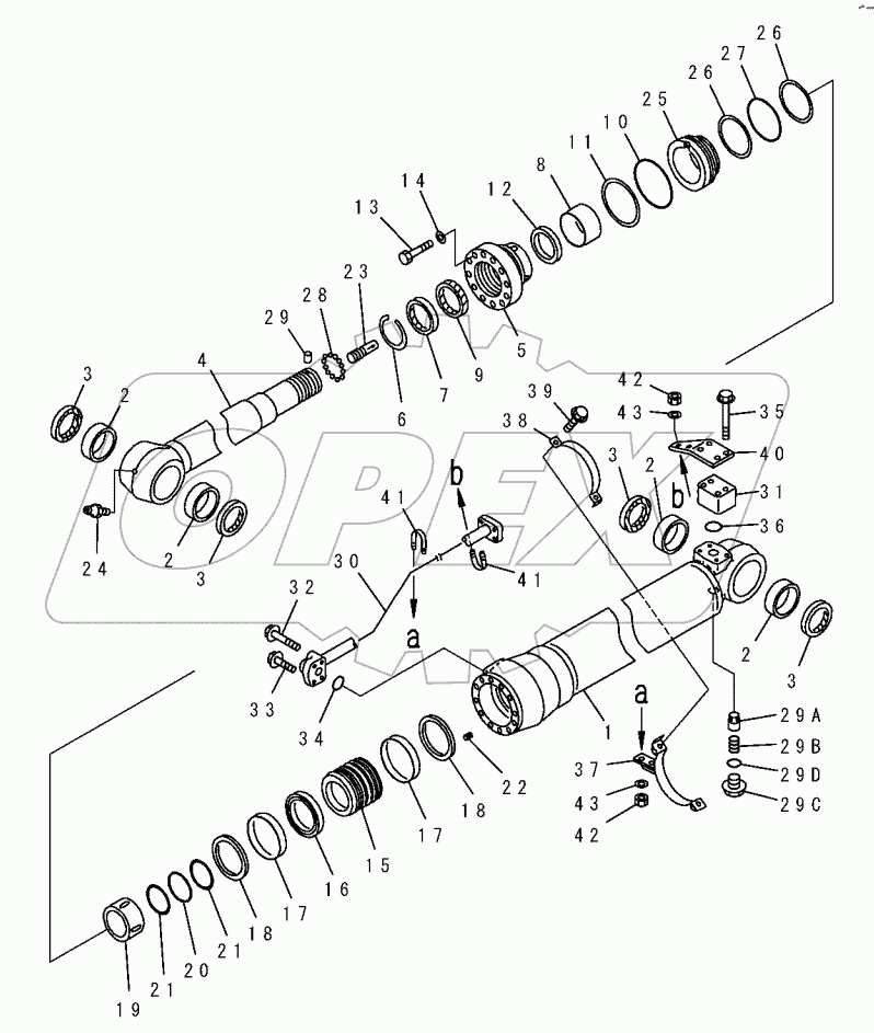 Y1620-11A0 ARM CYLINDER