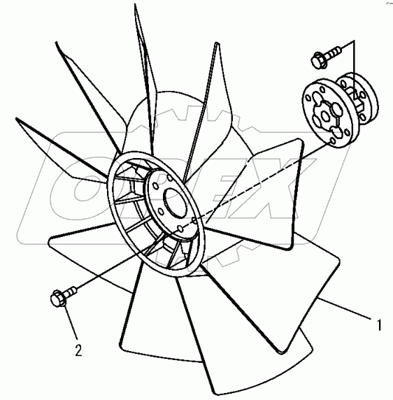 A5030-01A0 COOLING FAN
