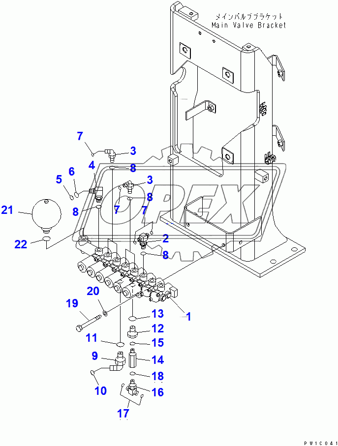  SOLENOID VALVE (VALVE) (1 ACTUATOR)