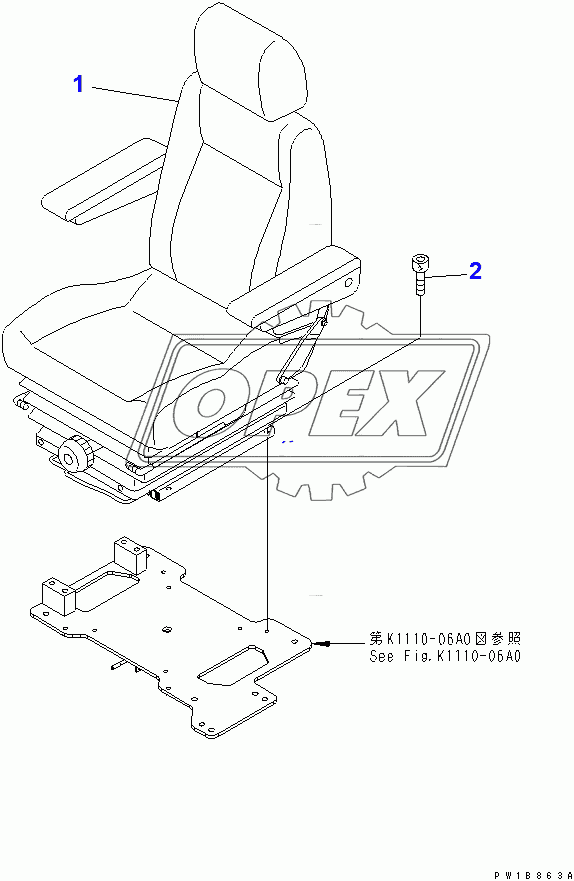  OPERATOR'S SEAT (SUSPENSION)