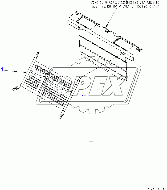  LUGGAGE BOX NET(250001-)