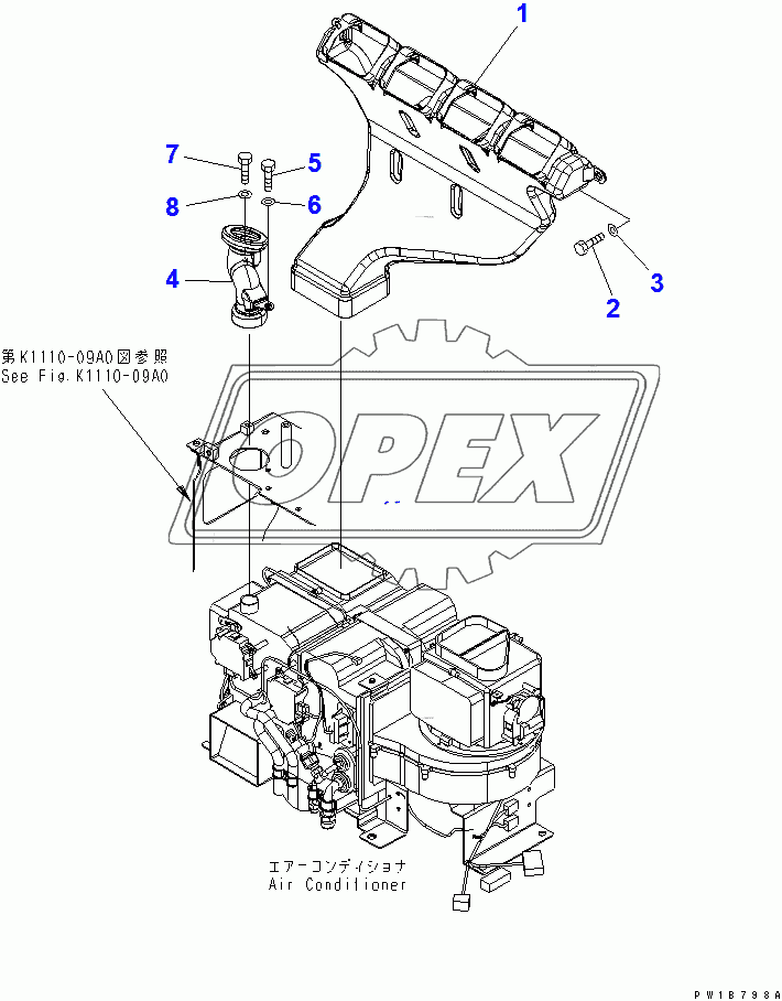  AIR CONDITIONER (REAR DUCT)