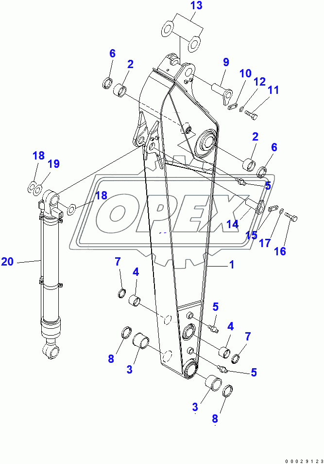  ARM (2.4M) (500 HOURS LUBRICATING)(255788-)