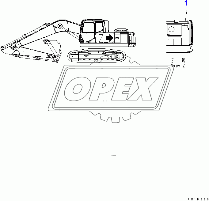  PLATE (AIR CLEANER DOUBLE ELEMENT) (SPANISH)