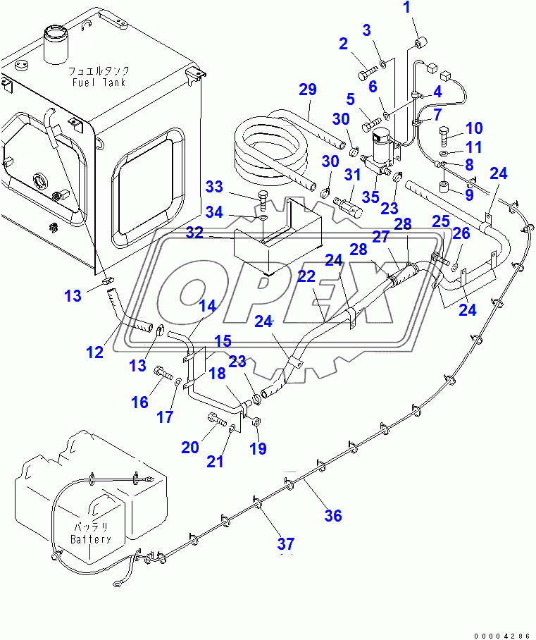  FUEL SELF CHARGE PUMP(200001-205754)