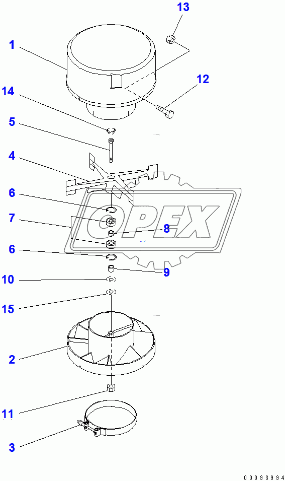  PRECLEANER (INNER PART)(258380-)