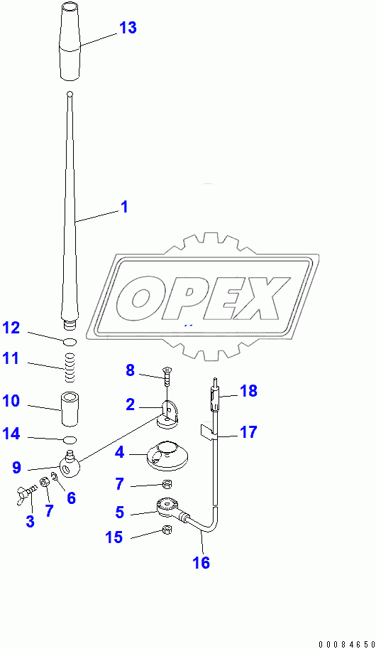  RUBBER ANTENNA(257847-)