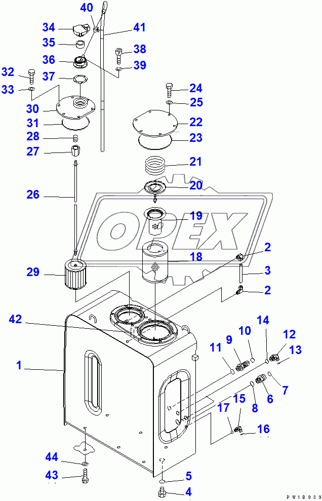  HYDRAULIC TANK