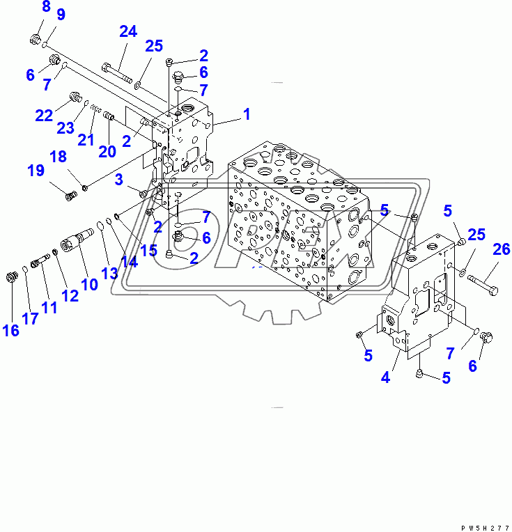  CONTROL VALVE (7/16)(200001-258390)