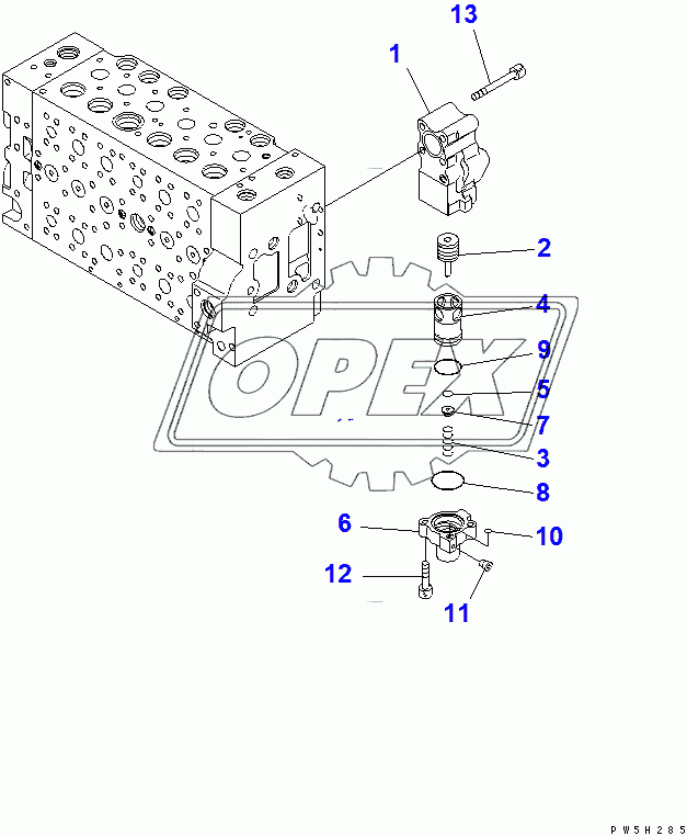  CONTROL VALVE (15/16)