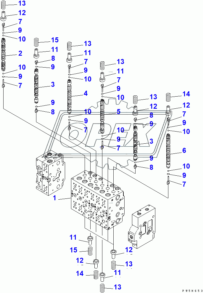  CONTROL VALVE (1-ACTUATOR) (1/19)