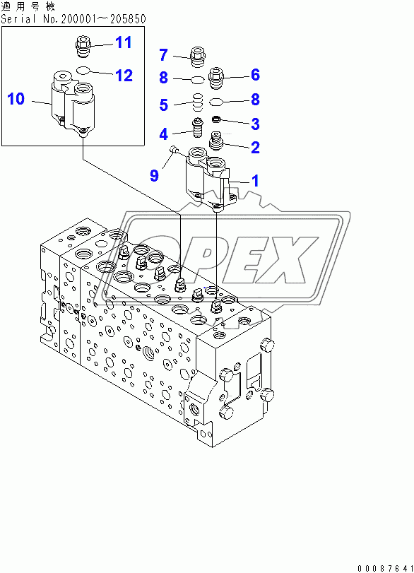  CONTROL VALVE (1-ACTUATOR) (3/19)