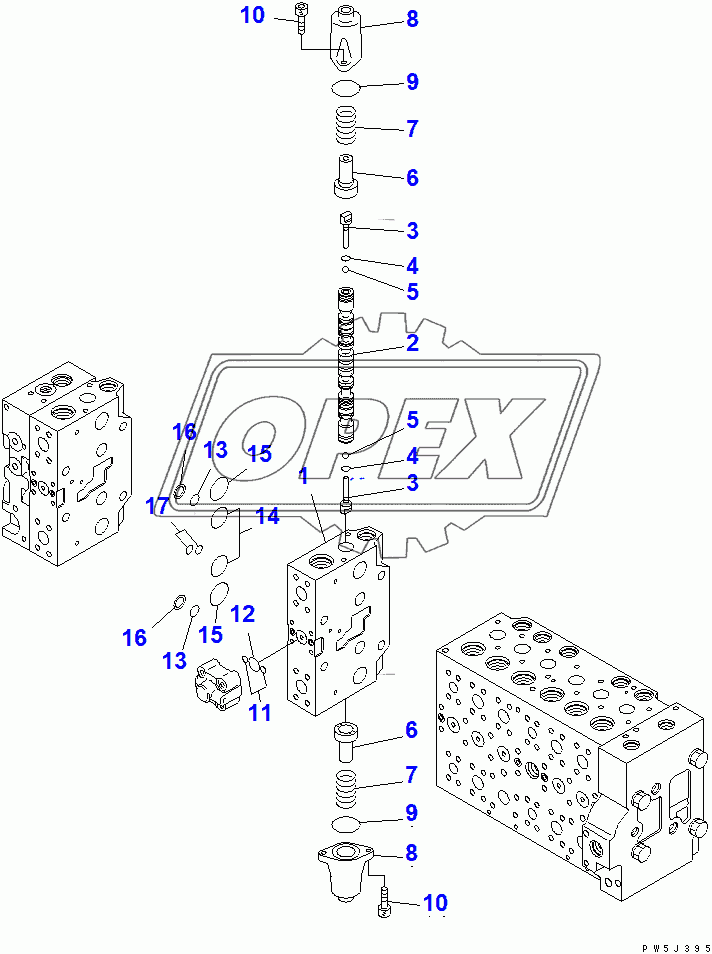  CONTROL VALVE (2-ACTUATOR) (17/21)