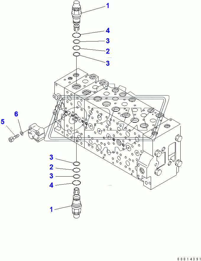  CONTROL VALVE (2-ACTUATOR) (20/21)