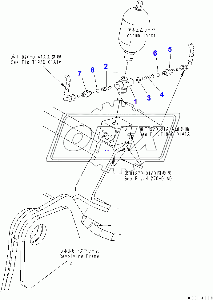  VALVE (FOR ACCUMULATOR)(204024-205896)