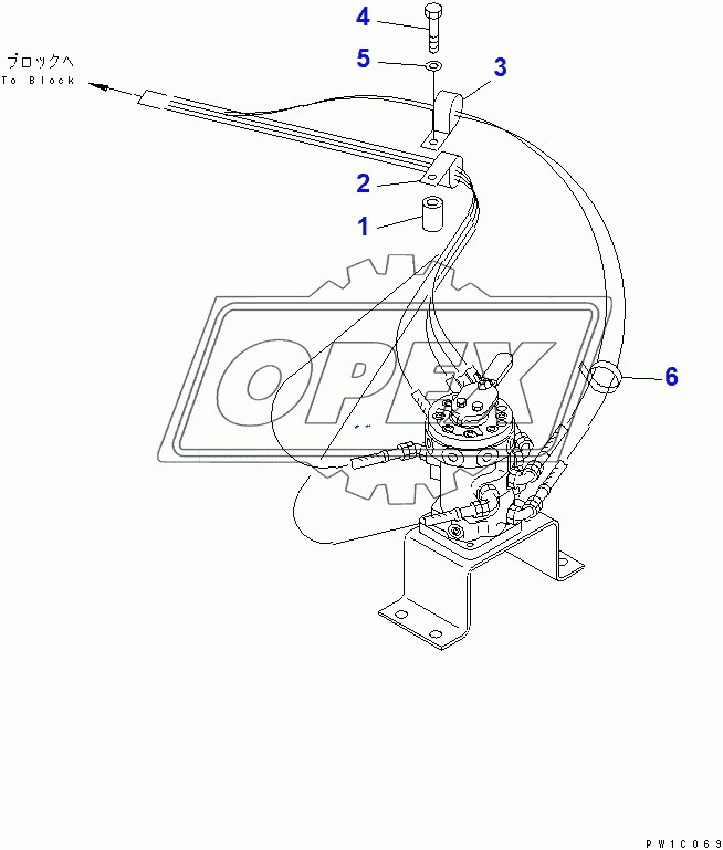  MULTI PATTERN VALVE (CLAMP) (4 WAY)