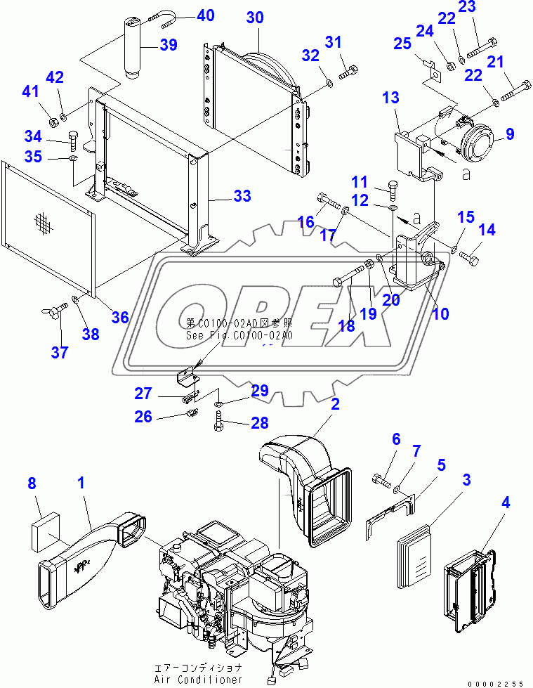  AIR CONDITIONER (DUCT) (DUST PROOF SPEC.)