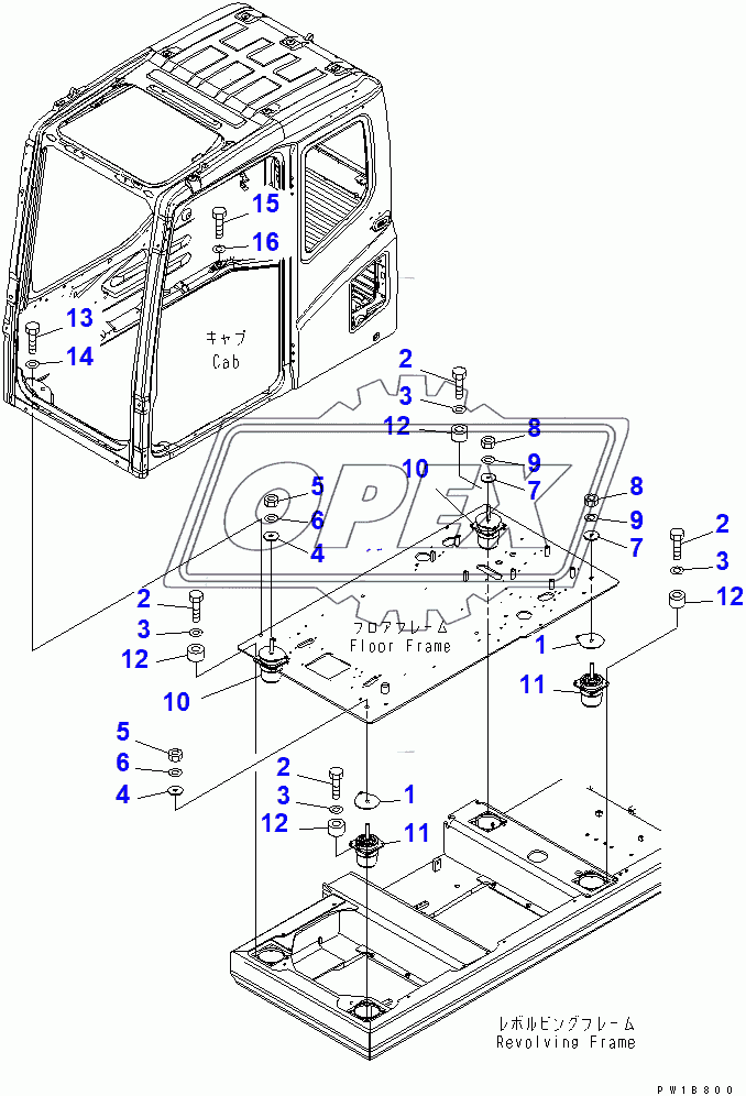  FLOOR MOUNT