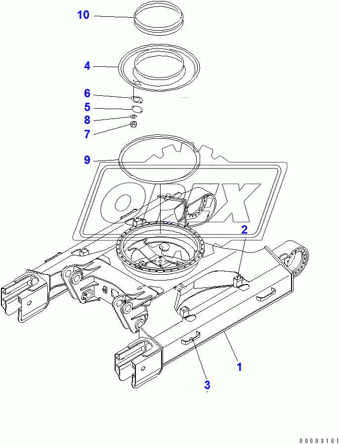  TRACK FRAME (BLADE SPEC.)