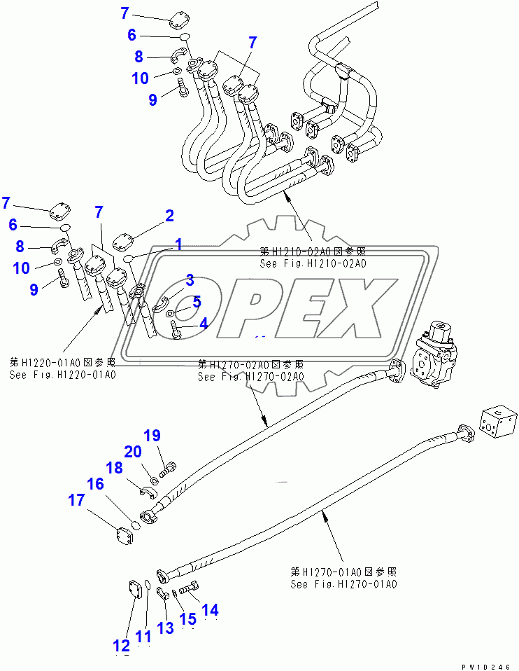  BLIND PARTS (BODY) (1 ACTUATOR)