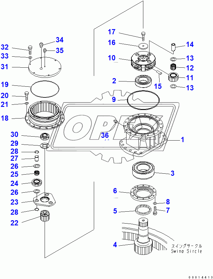  SWING MACHINERY (SUPPLY ONLY)(203891-)