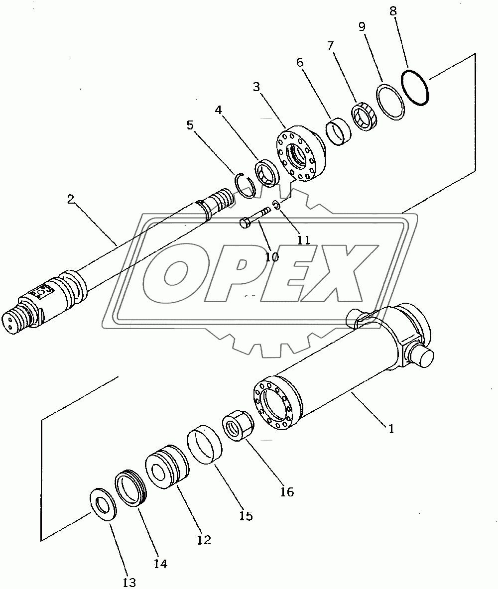  CLAMSHELL CYLINDER