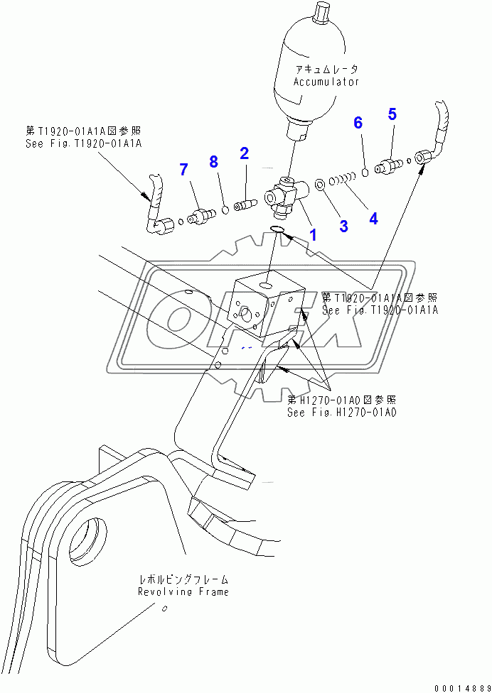  VALVE (FOR ACCUMULATOR)(204024-)