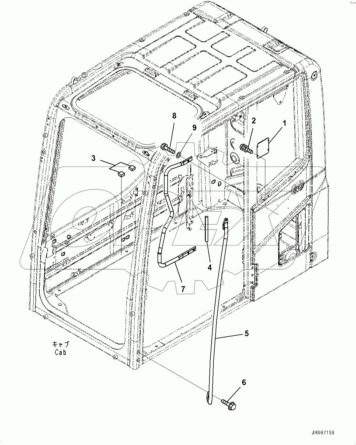  Cab, Grip (#400001-400001)
