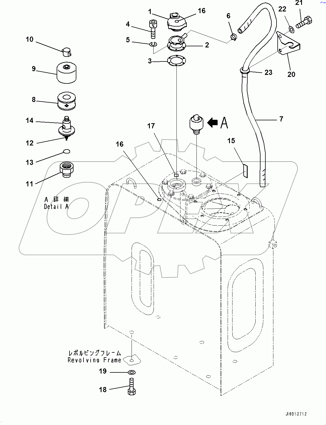  Hydraulic Tank, Breather Mounting (#400576-)