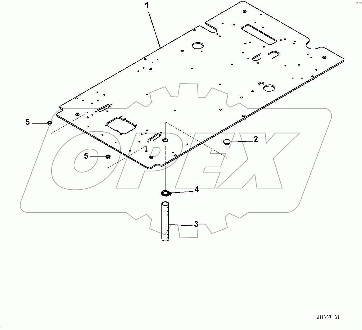  Cab, Floor, Frame (#400001-400001)