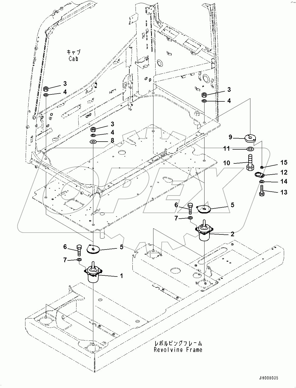  Floor Mounting (#400002-)