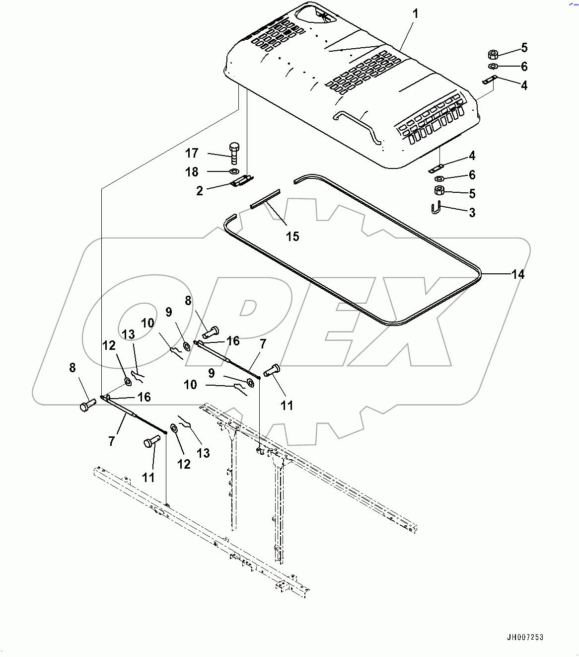  Engine Hood (#400001-)