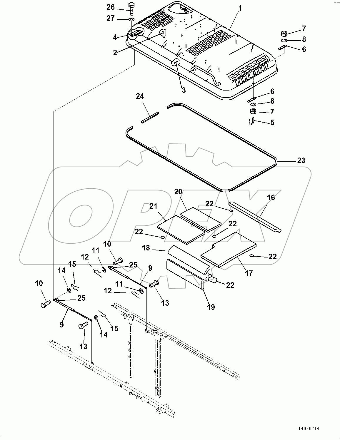  Engine Hood (#400001-)