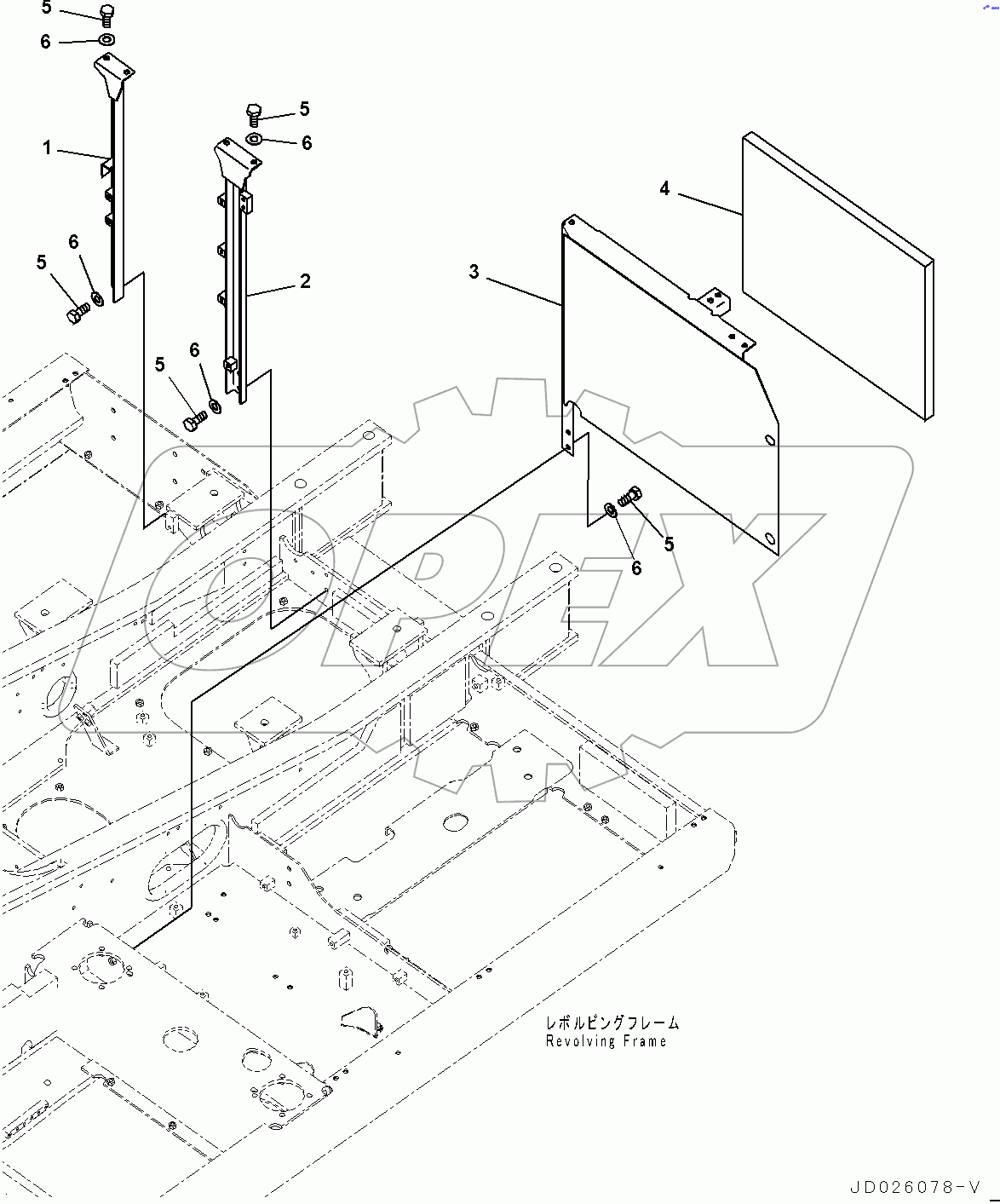  Machine Cab Frame (#400001-)