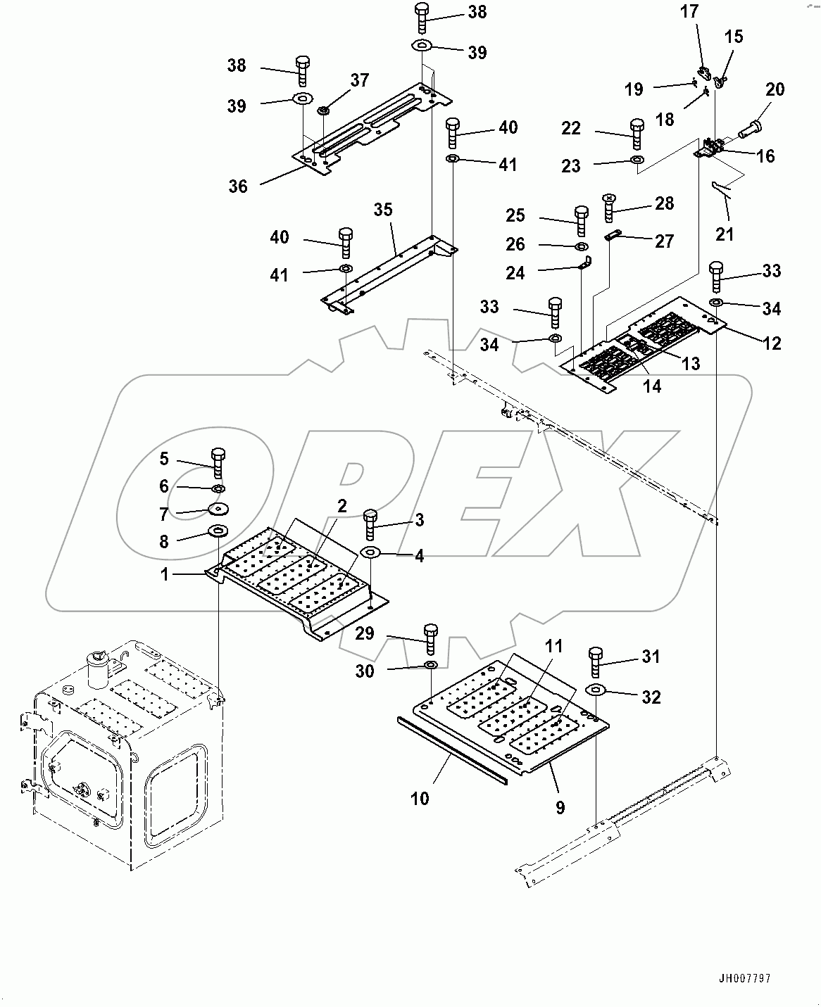  Machine Cab Cover (#400001-)
