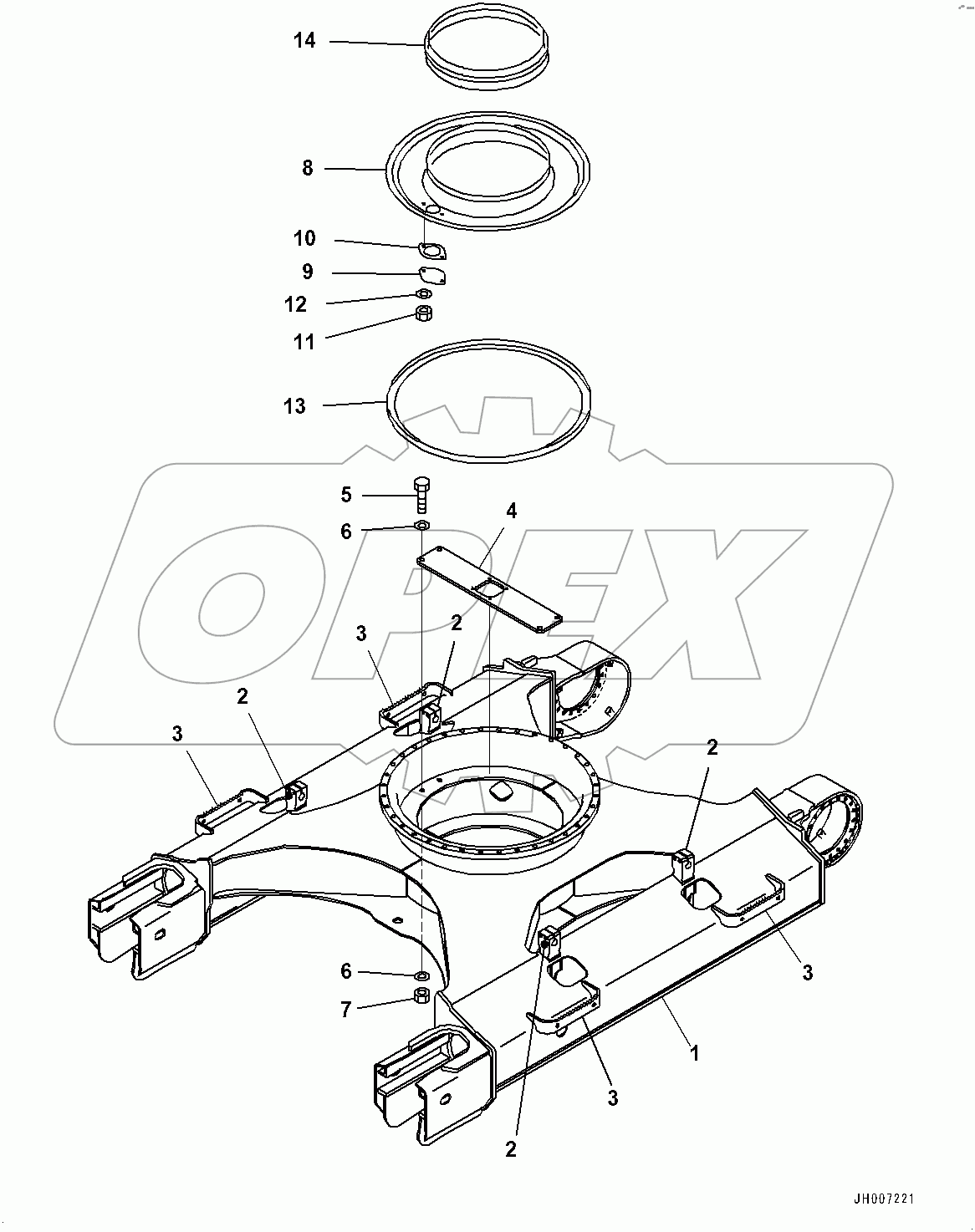  Track Frame (#400001-)