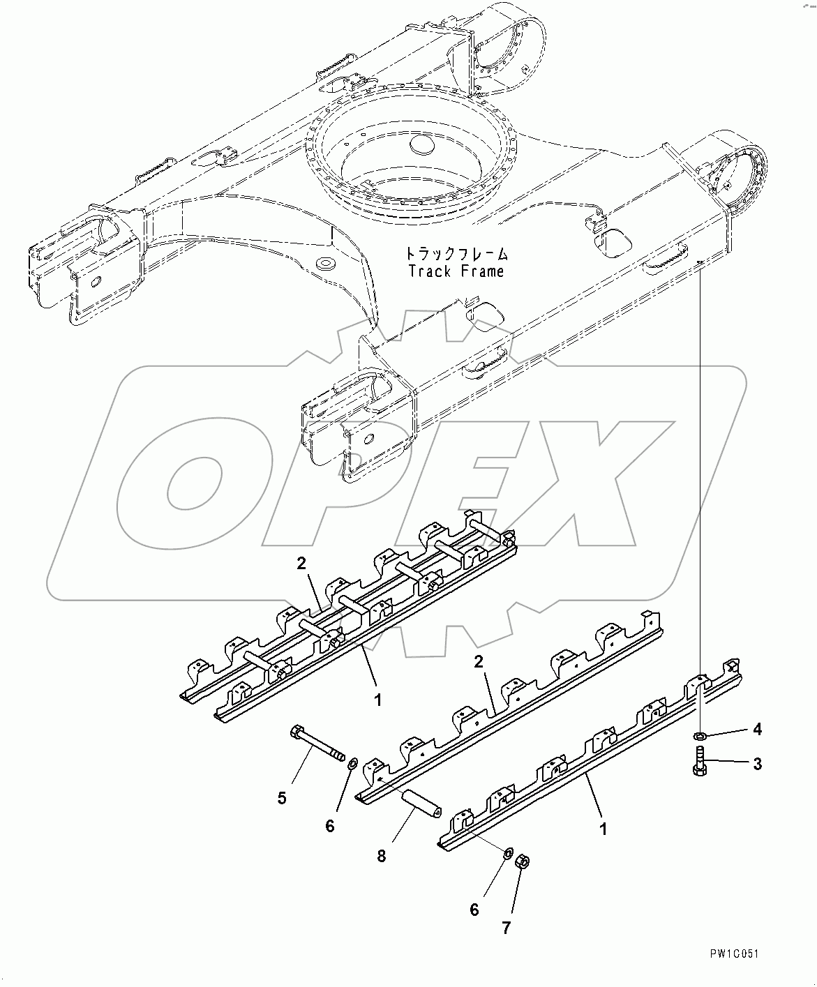  Track Roller Guard (#400001-)