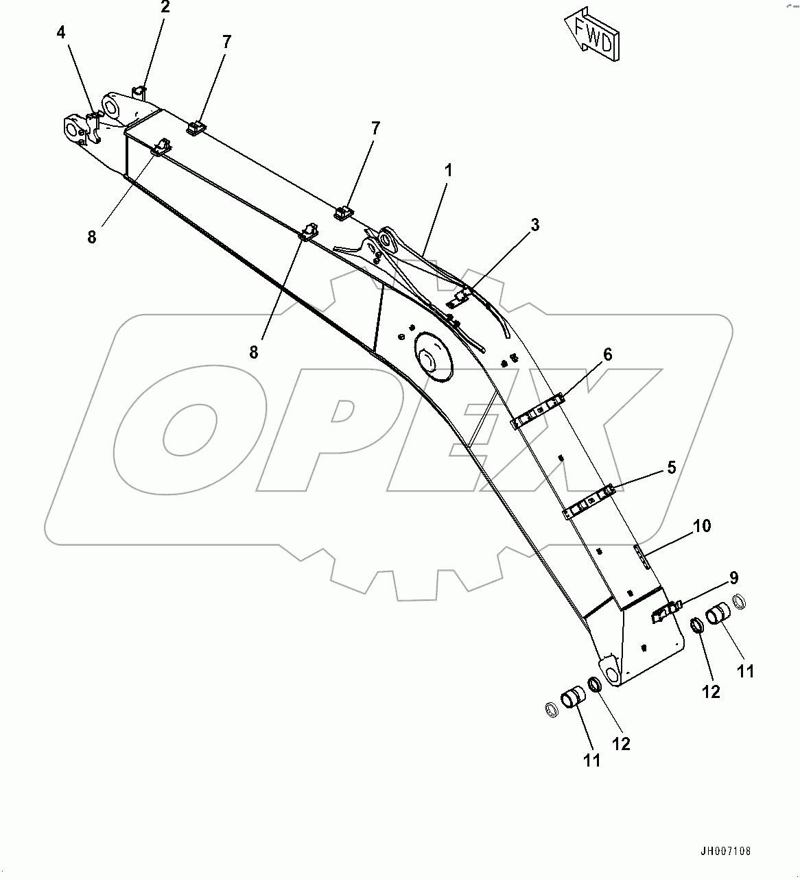  Boom, Boom and Bushing (#400001-)