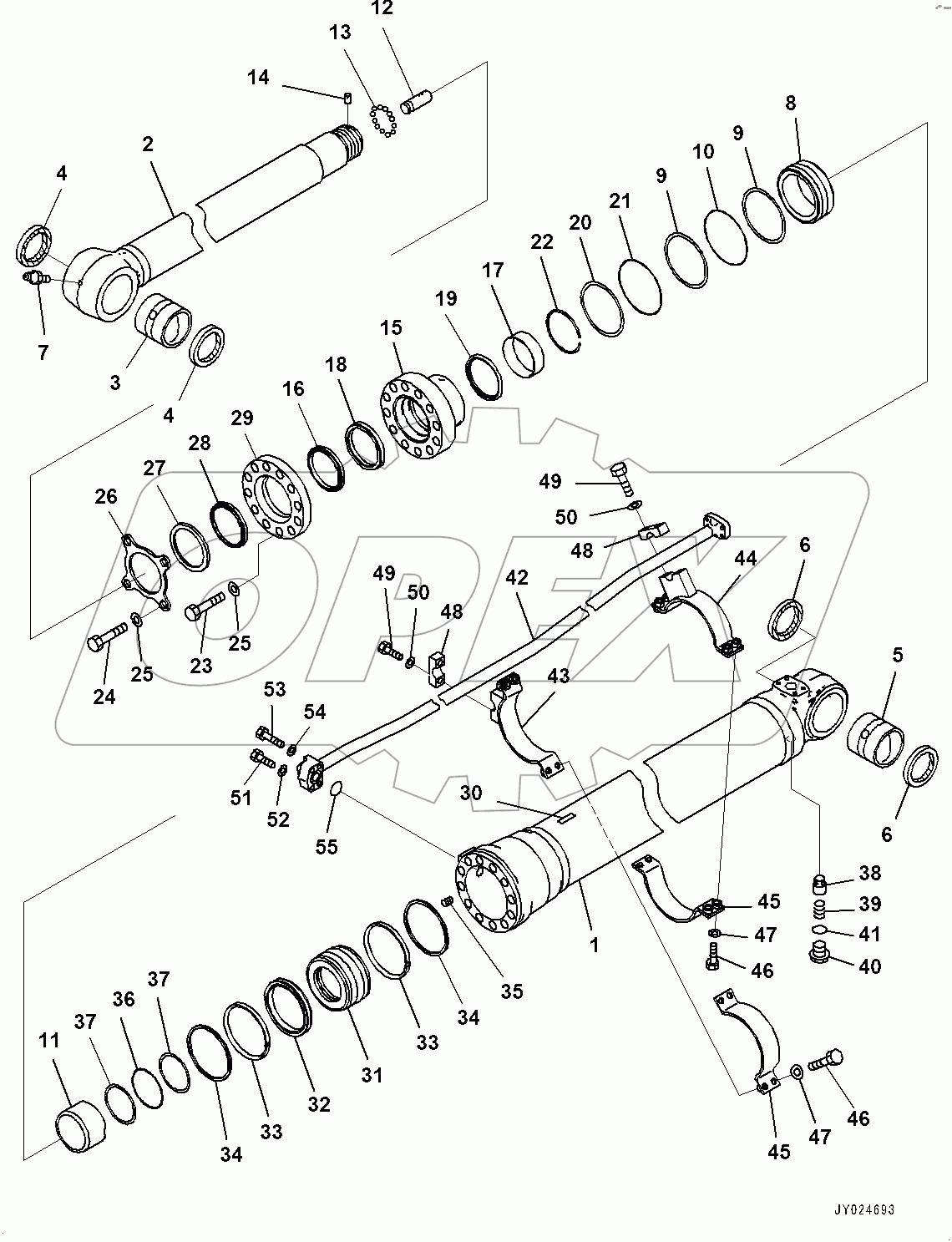  Arm Cylinder (#400001-)